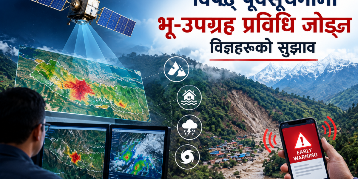 विपद् पूर्वसूचनामा भू-उपग्रह प्रविधि जोड्न विज्ञहरूको सुझाव