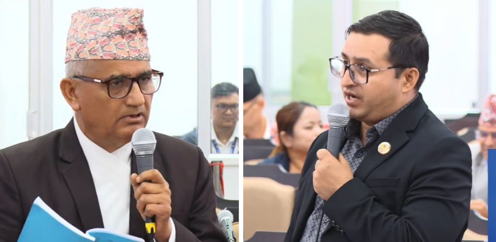 अदालतको भूमिकालाई लिएर संसद्‌मा रास्वपा-एमाले सांसदबीच वादप्रतिवाद