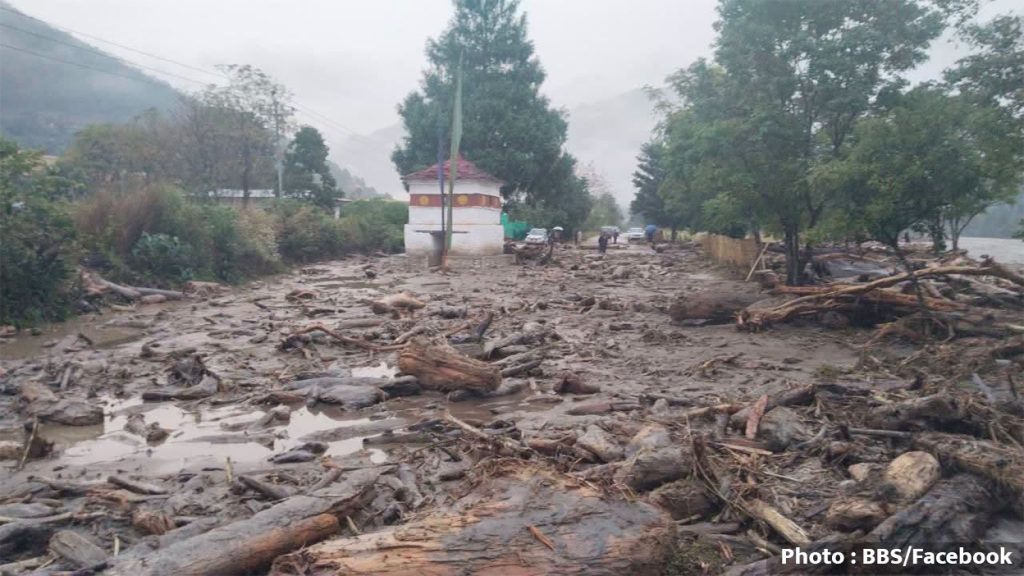 भुटान बाढीः हिमताल विस्फोटको आशंका