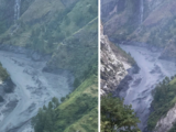 हेलिकप्टरबाट यस्तो देखियो बूढीगण्डकीको बाढी (तस्बिरहरू)
